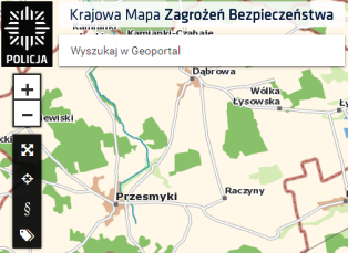 Grafika Krajowa Mapa Zagrożeń Bezpieczeństwa