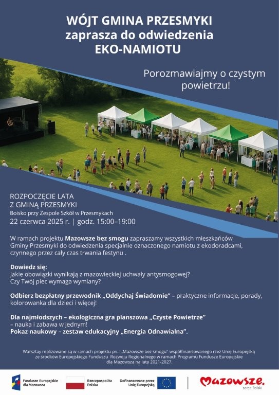 plakat eko-namiot