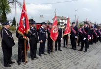 poczet sztandarowy OSP Niemojki, OSP Hołubla, OSP Przesmyki